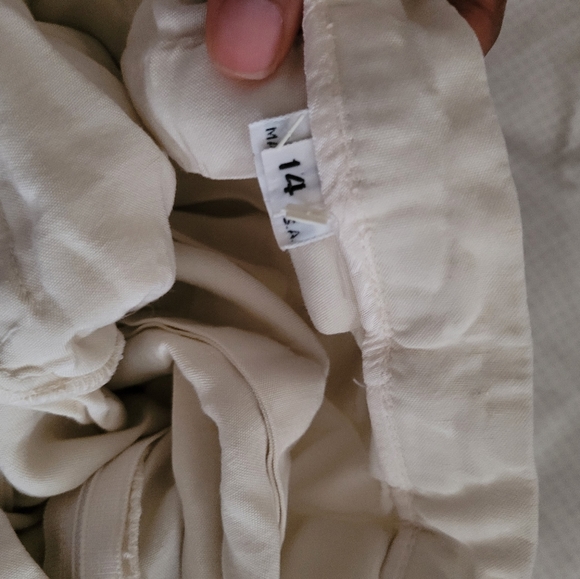 HANDMADE PLEATED SKIRT - Picture 2 of 2